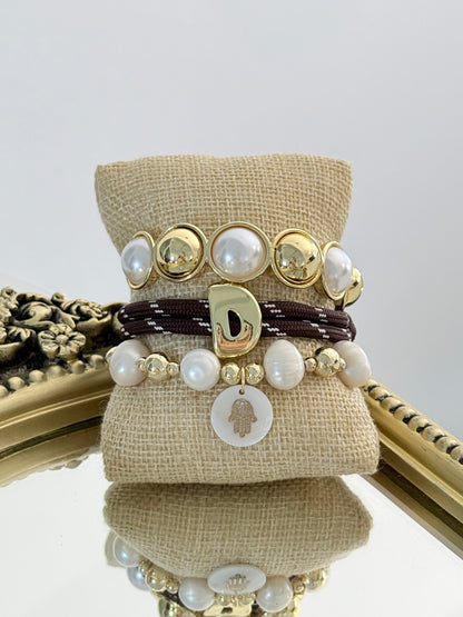 Gold Initial Bracelet