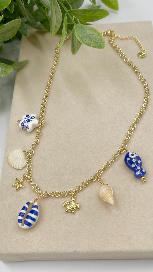 Blue Ocean Necklace