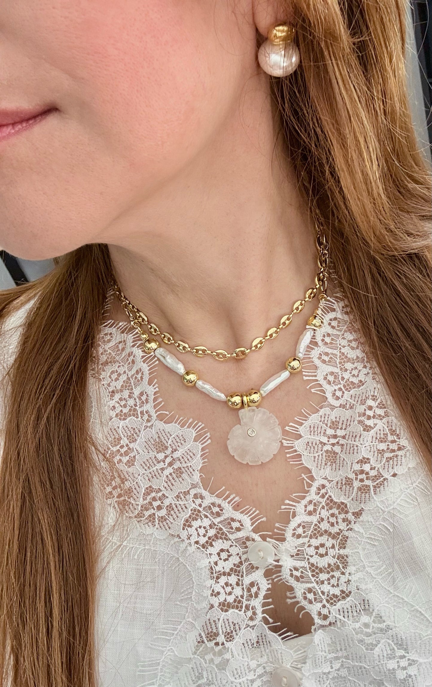 Pearl Bloom Necklace