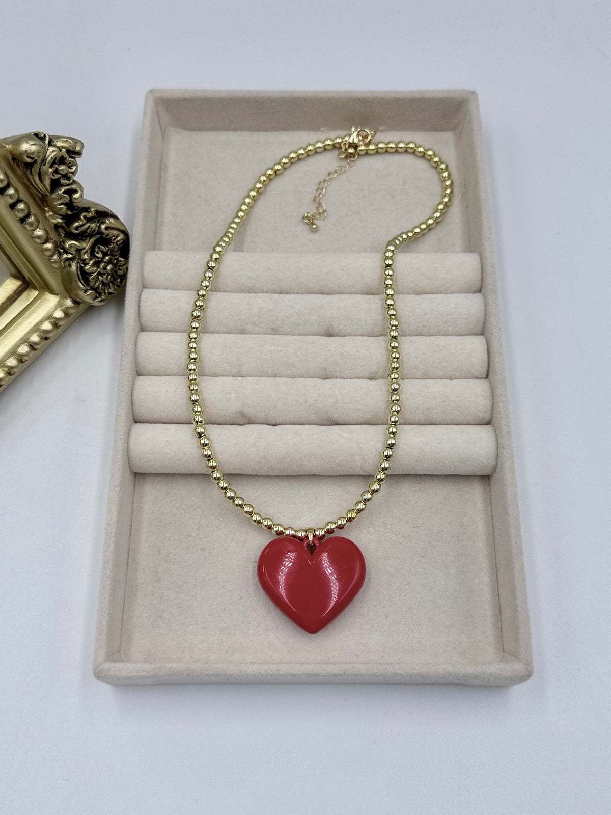 Red Heart Necklace