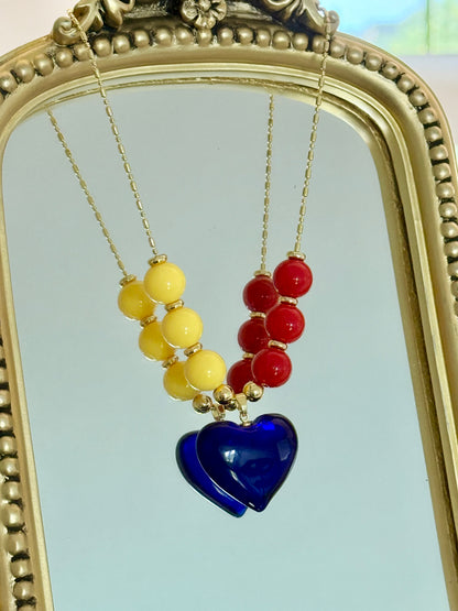 Tricolor Necklace