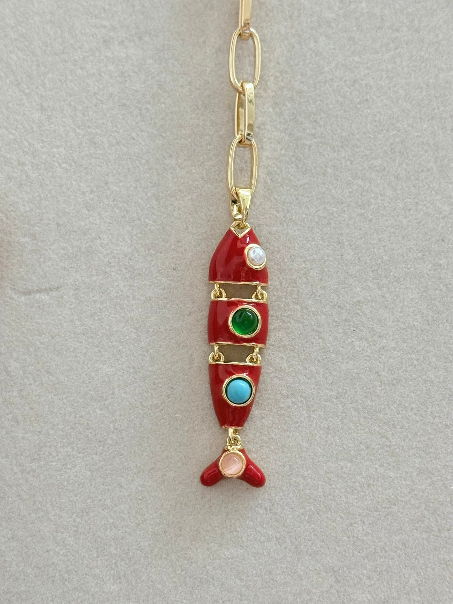 Fish Mood Necklace