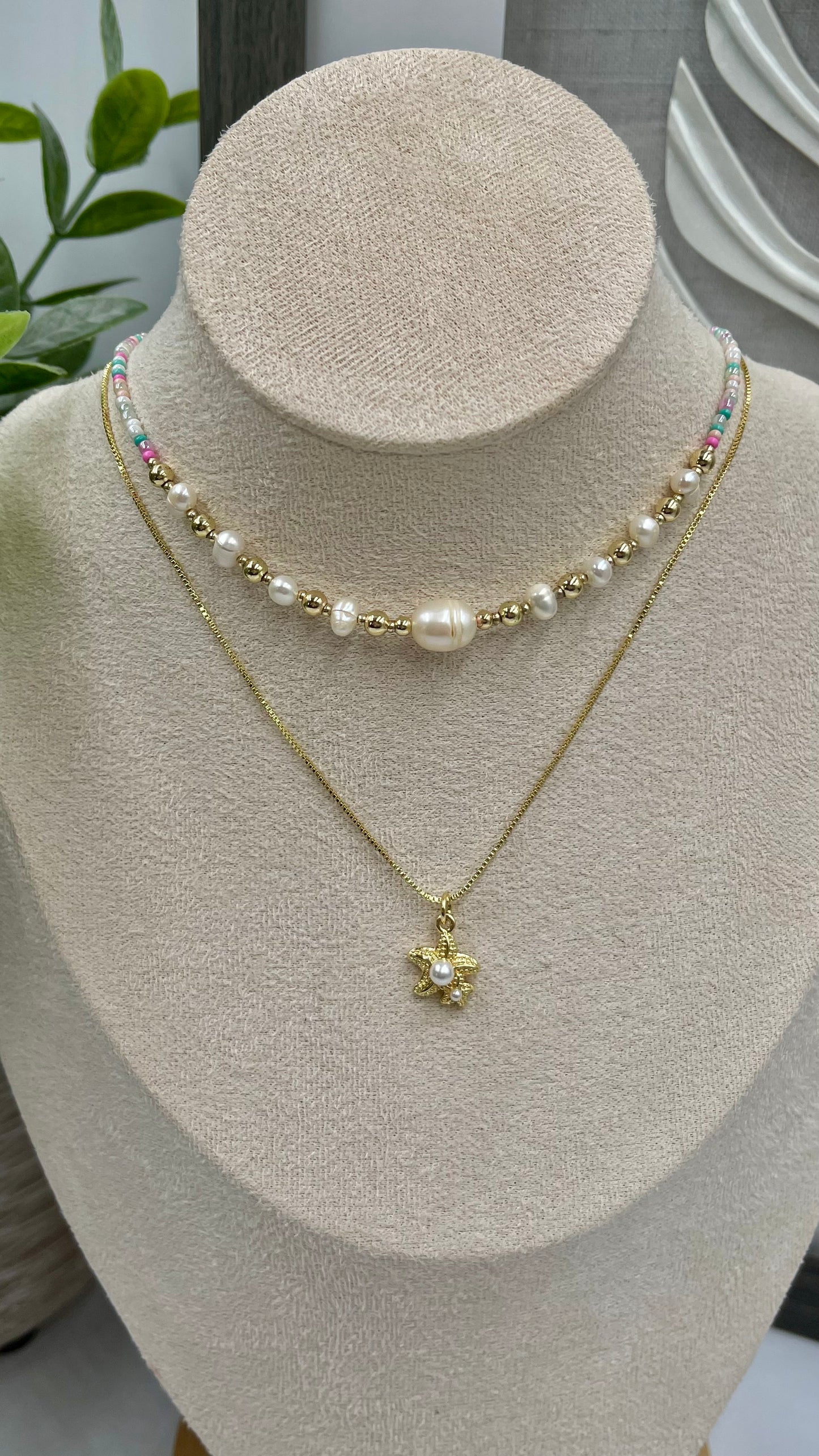 Small Marine Charm Necklace