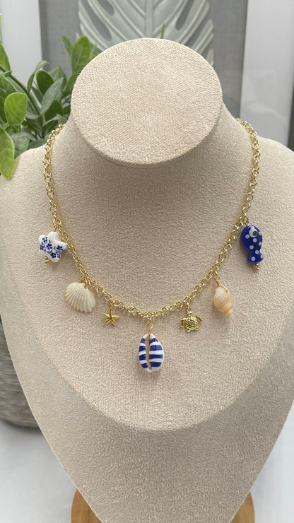 Blue Ocean Necklace