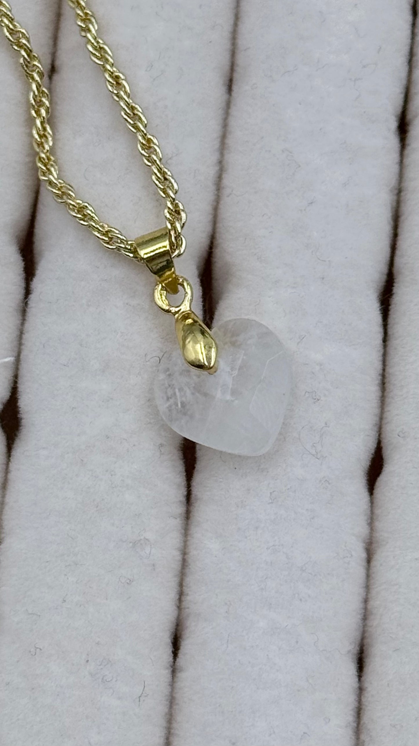 Gemstone Heart Necklace