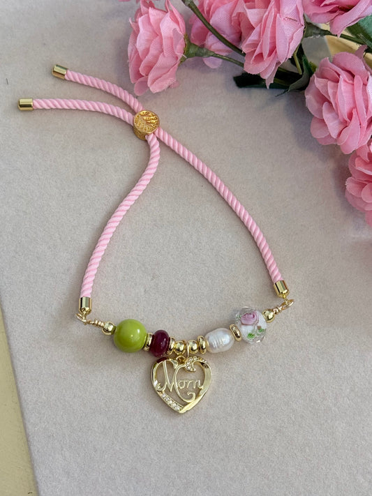 Mom Cord Bracelet