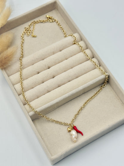 Pearl Drop Necklace