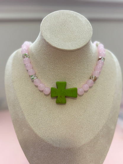 Maxi Cross Necklace