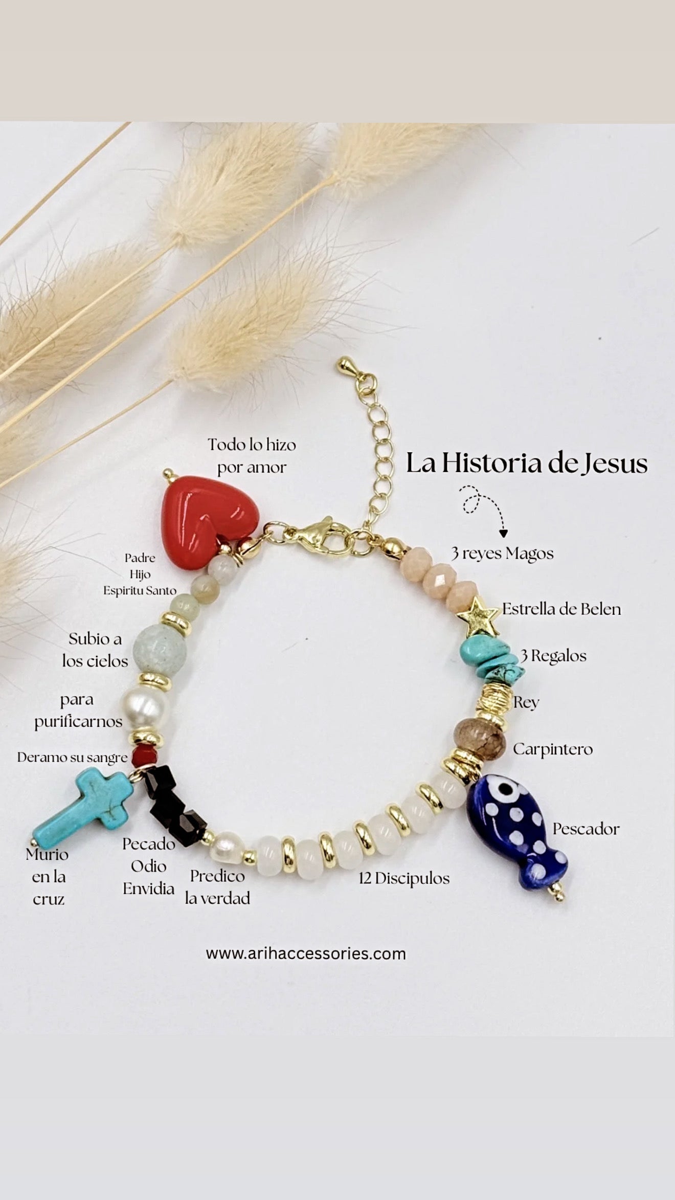 Pulsera vida de Jesus