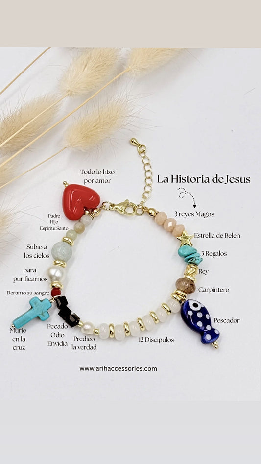 Pulsera vida de Jesus