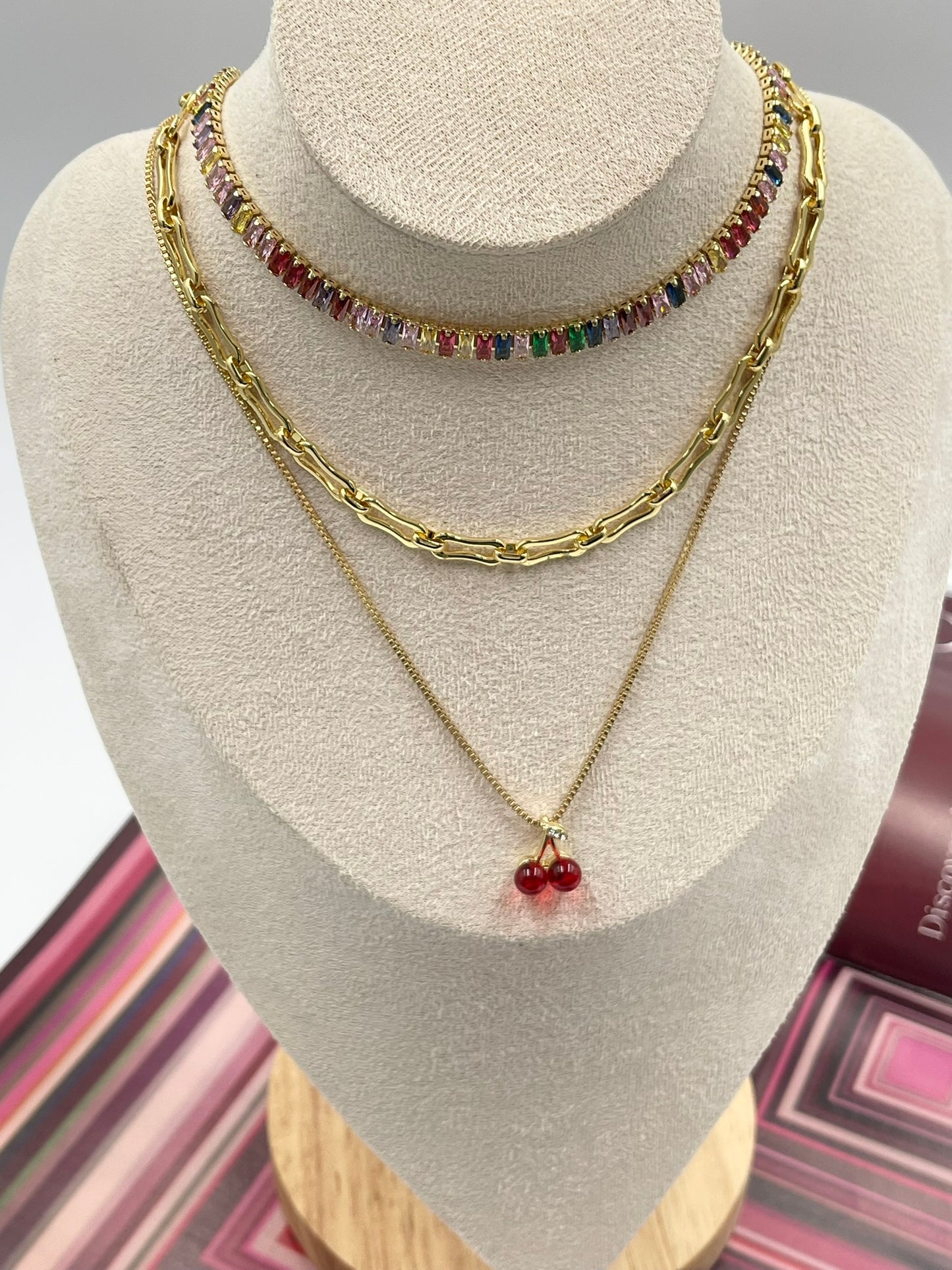 Skinny Tennis Necklace