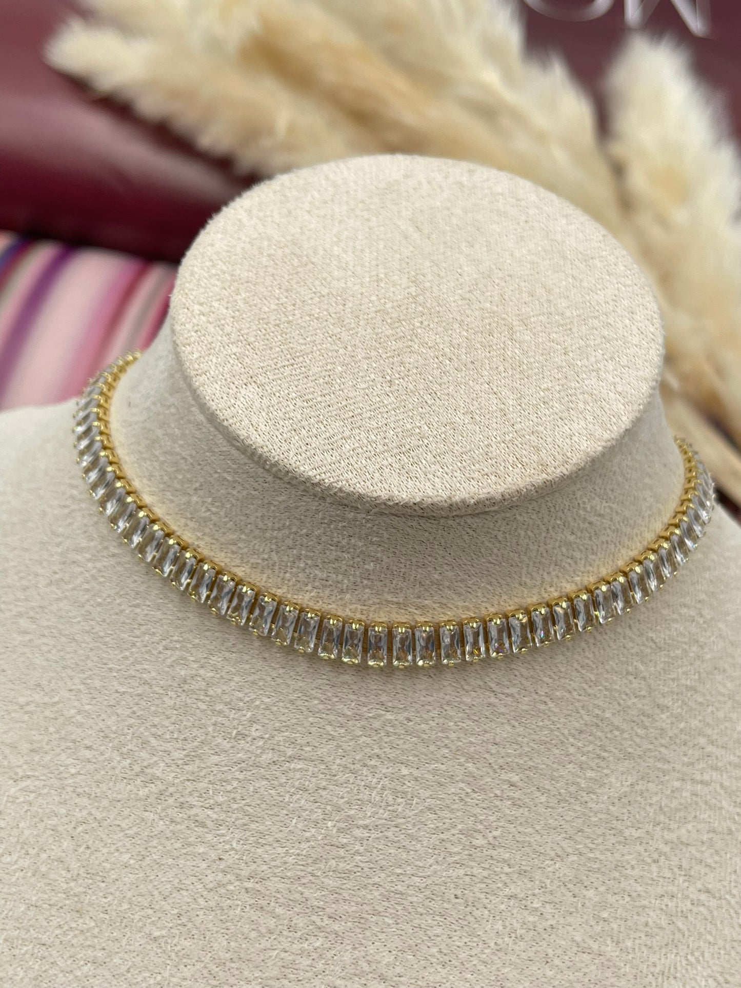 Skinny Tennis Necklace