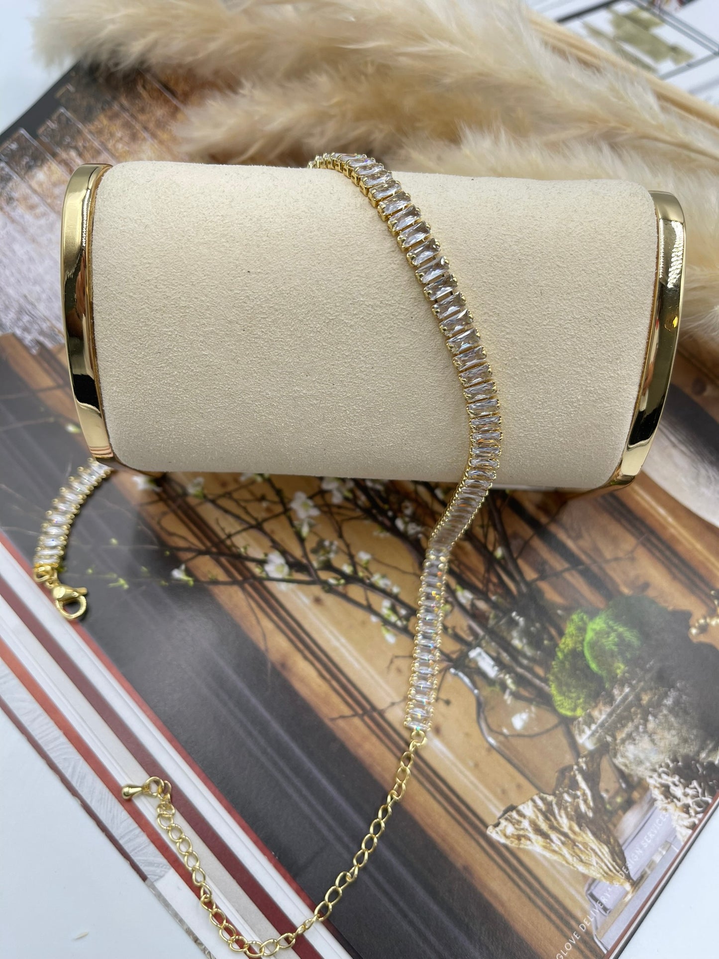 Skinny Tennis Necklace