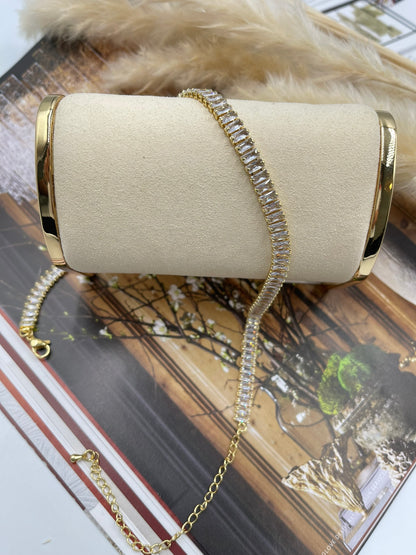 Skinny Tennis Necklace