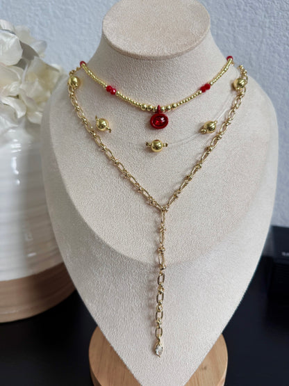 Red Touch Choker