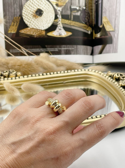Tied Zirconia Rings