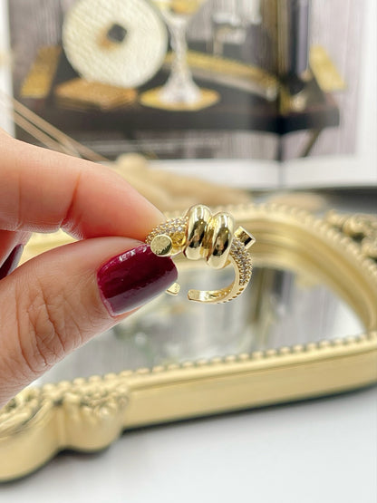 Tied Zirconia Rings